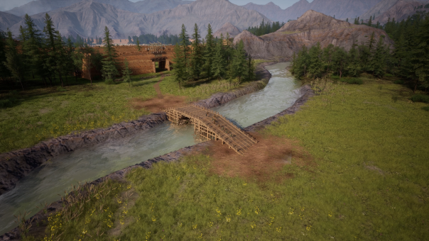 东方战争建造模拟游戏《烽沙》定档8月12日，将于Steam开启抢先体验