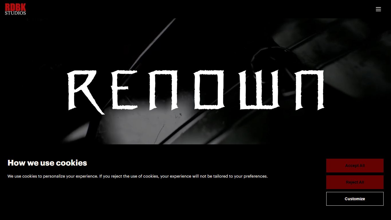 Renown 官网截图